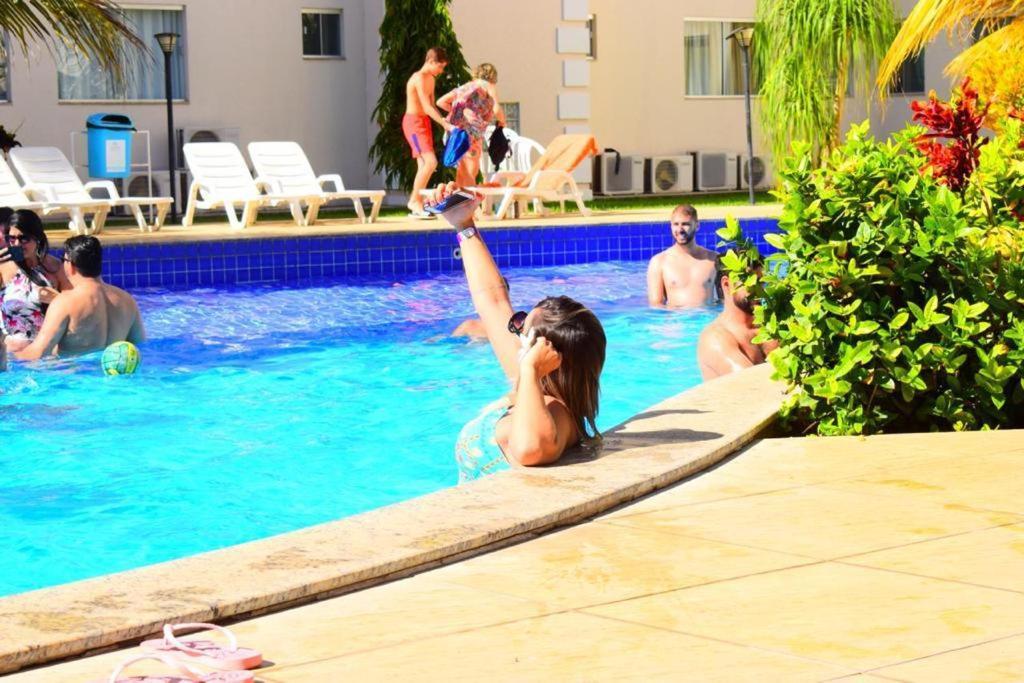 Encontro Das Aguas Thermas Resort Калдас Новас Екстериор снимка