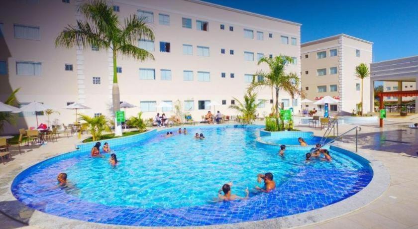 Encontro Das Aguas Thermas Resort Калдас Новас Екстериор снимка